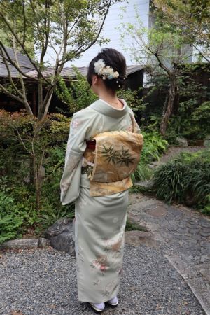 男性着物