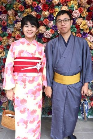 男性着物