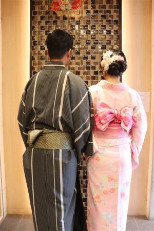 男性着物