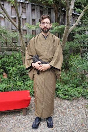 男性着物