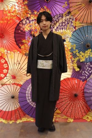 男性着物
