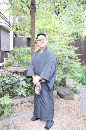 男性着物