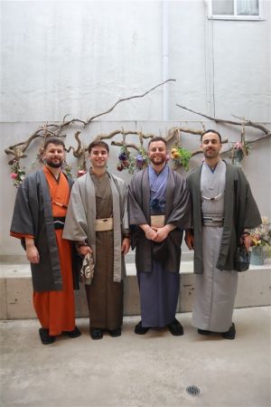 男性着物