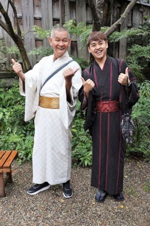男性着物