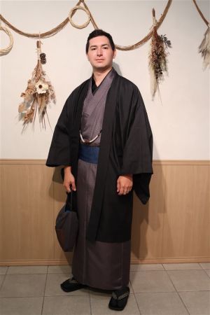男性着物