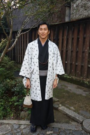 男性着物