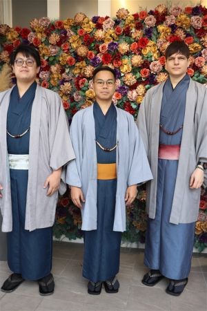 男性着物
