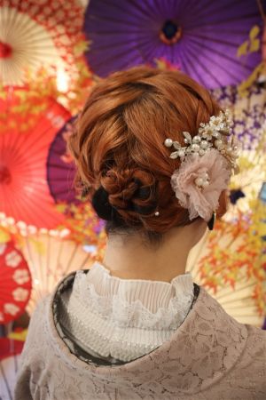 フリーチョイスヘアセット