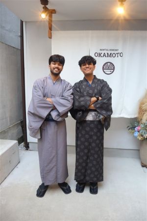 男性着物