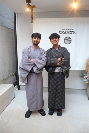 男性着物