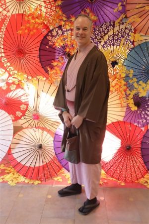 男性着物