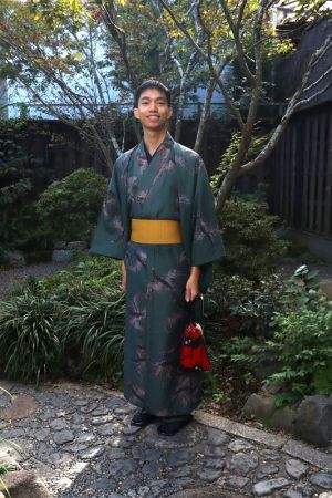男性着物