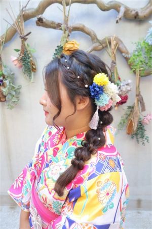 フリーチョイスヘアセット