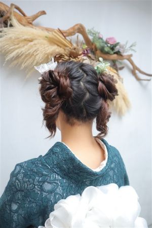 フリーチョイスヘアセット