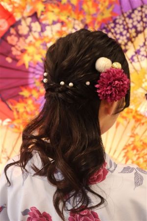 フリーチョイスヘアセット