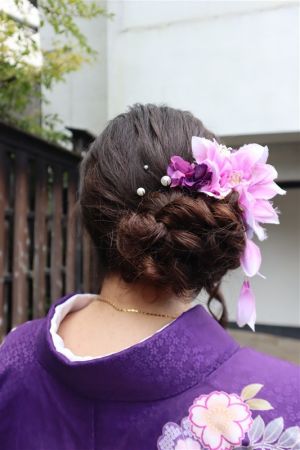 フリーチョイスヘアセット