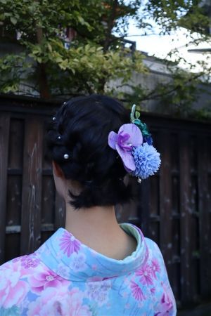 フリーチョイスヘアセット