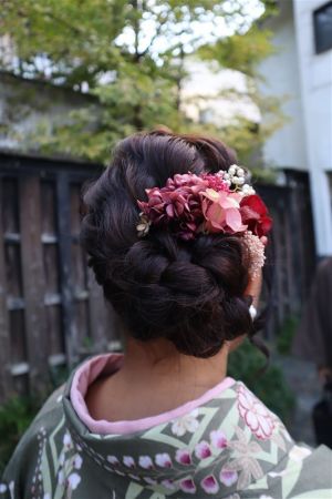 フリーチョイスヘアセット