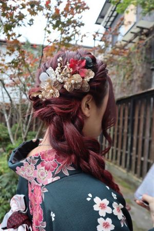 フリーチョイスヘアセット