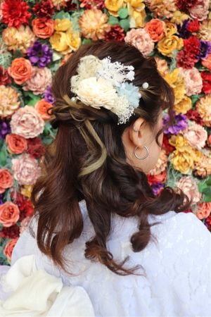 フリーチョイスヘアセット