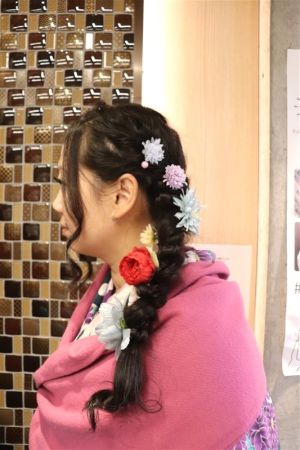 フリーチョイスヘアセット