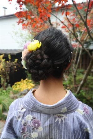 フリーチョイスヘアセット