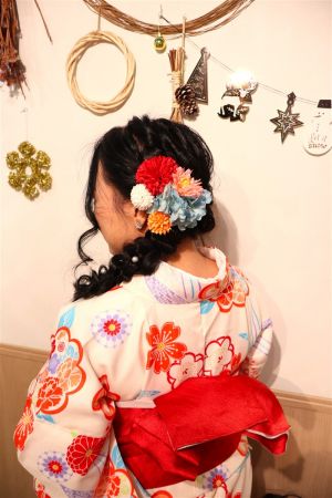 フリーチョイスヘアセット