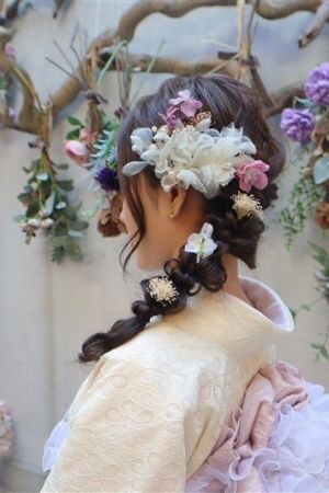 フリーチョイスヘアセット