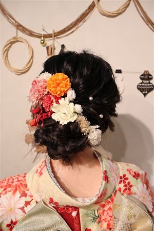 フリーチョイスヘアセット