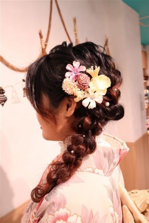 フリーチョイスヘアセット