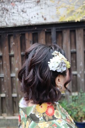 フリーチョイスヘアセット