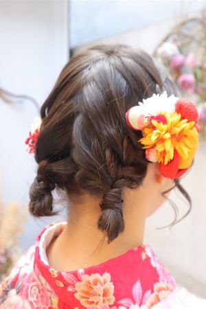 フリーチョイスヘアセット