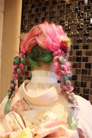 フリーチョイスヘアセット