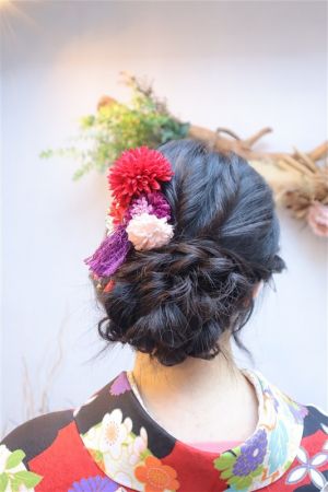 フリーチョイスヘアセット