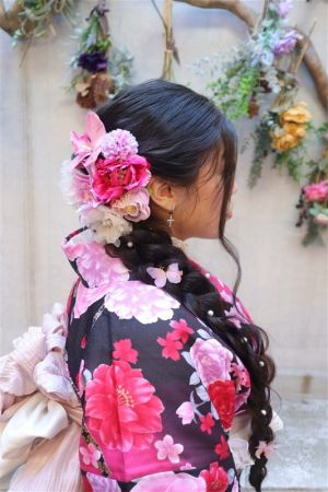 フリーチョイスヘアセット