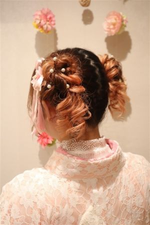 フリーチョイスヘアセット