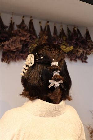 フリーチョイスヘアセット