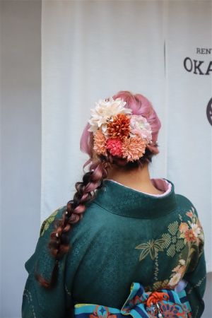 フリーチョイスヘアセット