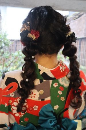 フリーチョイスヘアセット