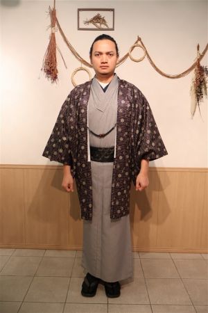 男性着物