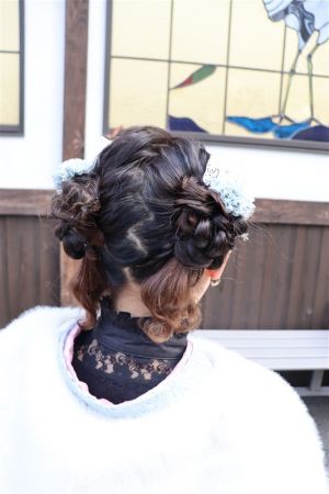 フリーチョイスヘアセット