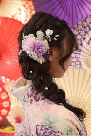 フリーチョイスヘアセット