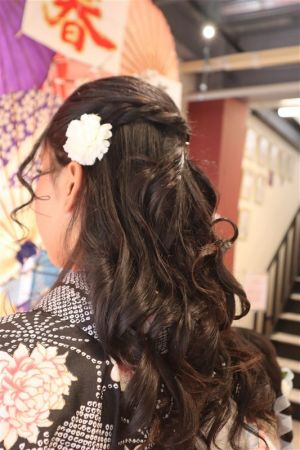 フリーチョイスヘアセット