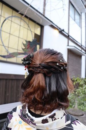 フリーチョイスヘアセット