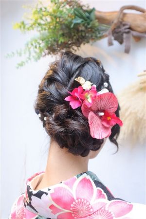 フリーチョイスヘアセット