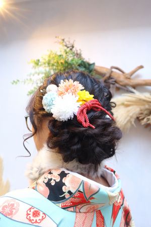 フリーチョイスヘアセット