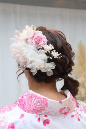 フリーチョイスヘアセット