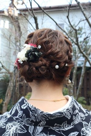 フリーチョイスヘアセット