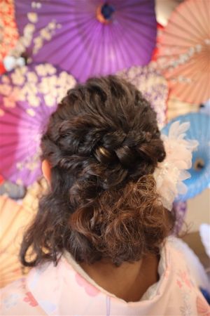 フリーチョイスヘアセット