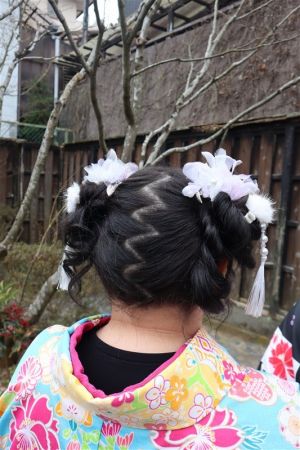 フリーチョイスヘアセット